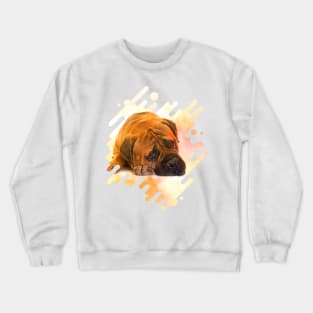 Bullmastiff dog Crewneck Sweatshirt